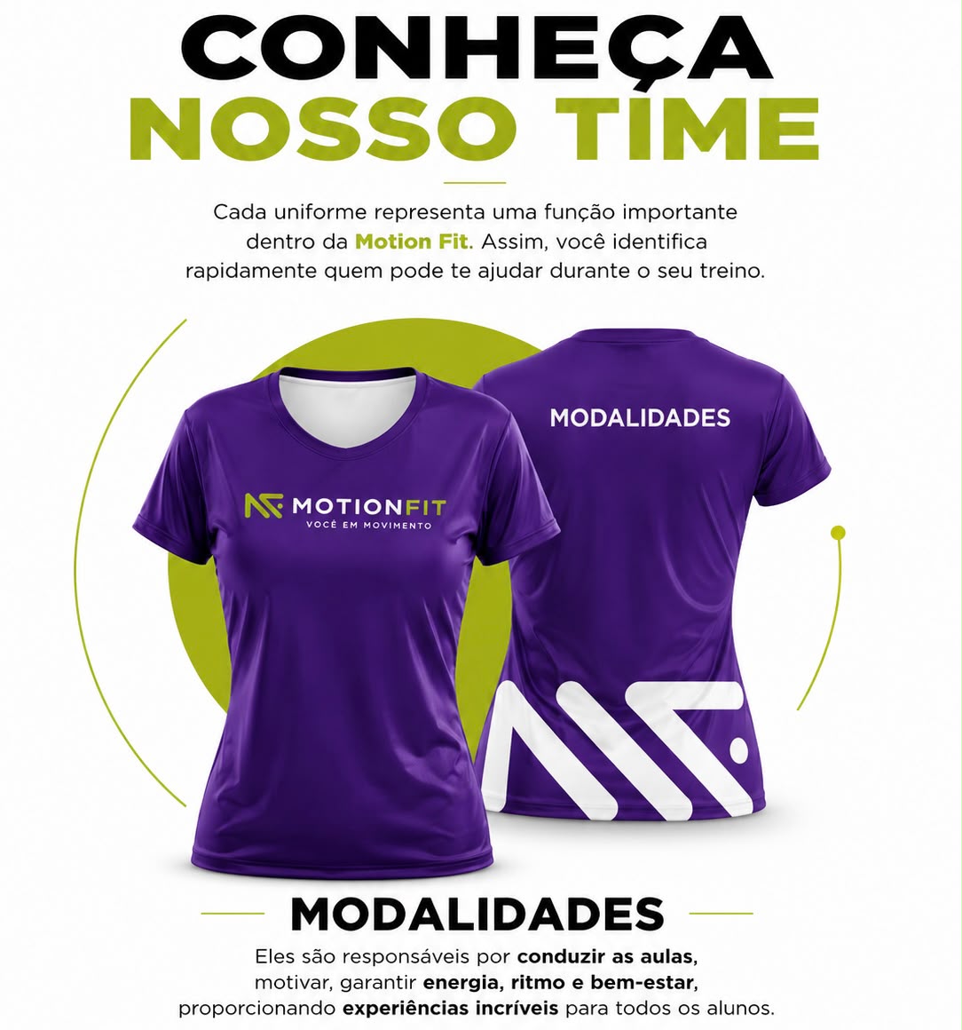 Uniforme da função Modalidades