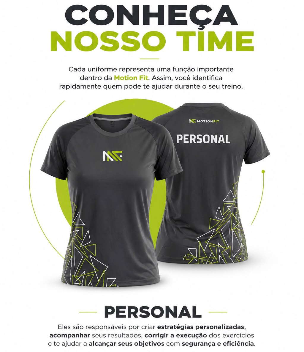 Uniforme da função Personal
